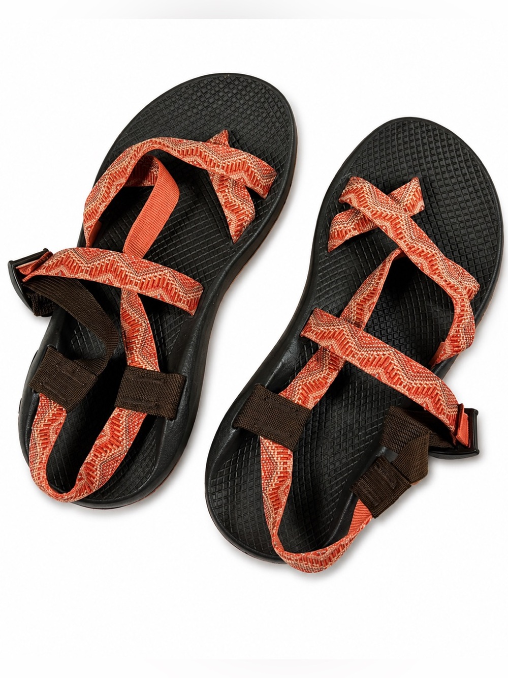 Chaco Z2 Classic Sandals Womens 10 Coral Pink Strap Hiking Outdoor